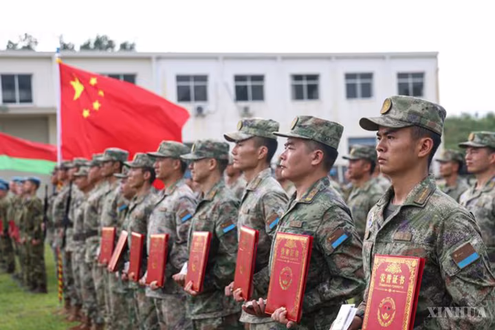 တရုတ်-ဘီလာရုစ် “Swift Eagle 2026” လေထီးတပ် ပူးတွဲလေ့ကျင့်မှု အပြည့်အဝ ပြီးမြောက်