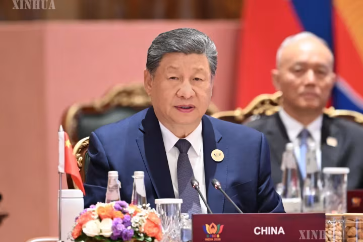 ရှီကျင့်ဖိန်က ၁၈ ကြိမ်မြောက် BRICS နိုင်ငံ အကြီးအကဲများ အစည်းအဝေး ဒုတိယအဆင့် ဆွေးနွေးပွဲ တက်ရောက်၍ အရေးကြီးအမှာစကား ပြောကြား
