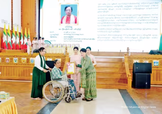ကမ္ဘာ့ဆရာများနေ့ အခမ်းအနား မြန်မာနိုင်ငံ ရန်ကုန်တက္ကသိုလ်တွင် ကျင်းပ